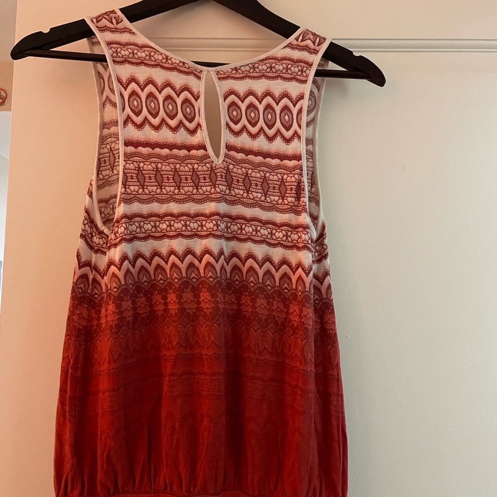 Anthropologie Deletta pattern tank